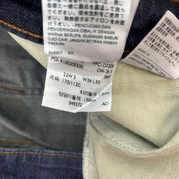 Levi’s 590 Bootcut Jeans unisex 36x30 Relaxed Fit Medium Wash Denim Y2K Classic - Picture 4 of 6